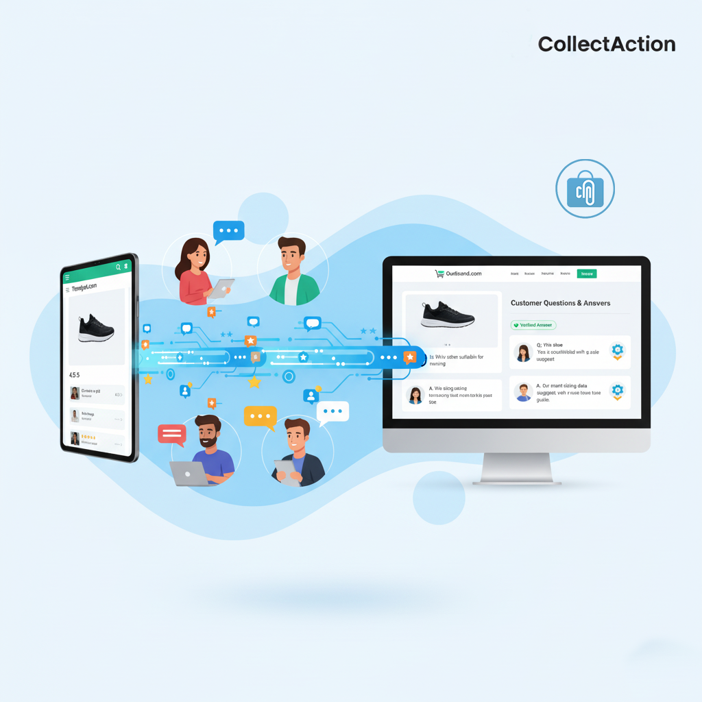 CollectAction Soru Cevap Modülü: Akinon, Magento, İnveon & Shopify Entegrasyonu