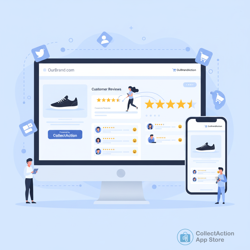 CollectAction Yorum Yapma Modülü: Akinon, Magento, İnveon & Shopify Entegrasyonu